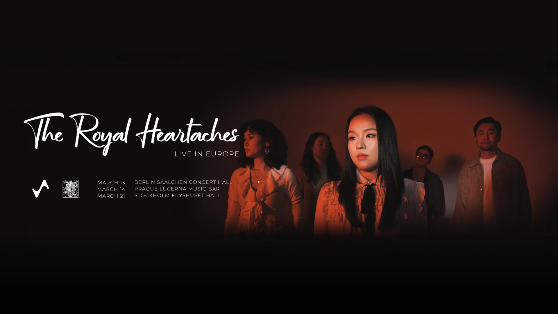 THE ROYAL HEARTACHES | Live in Europe