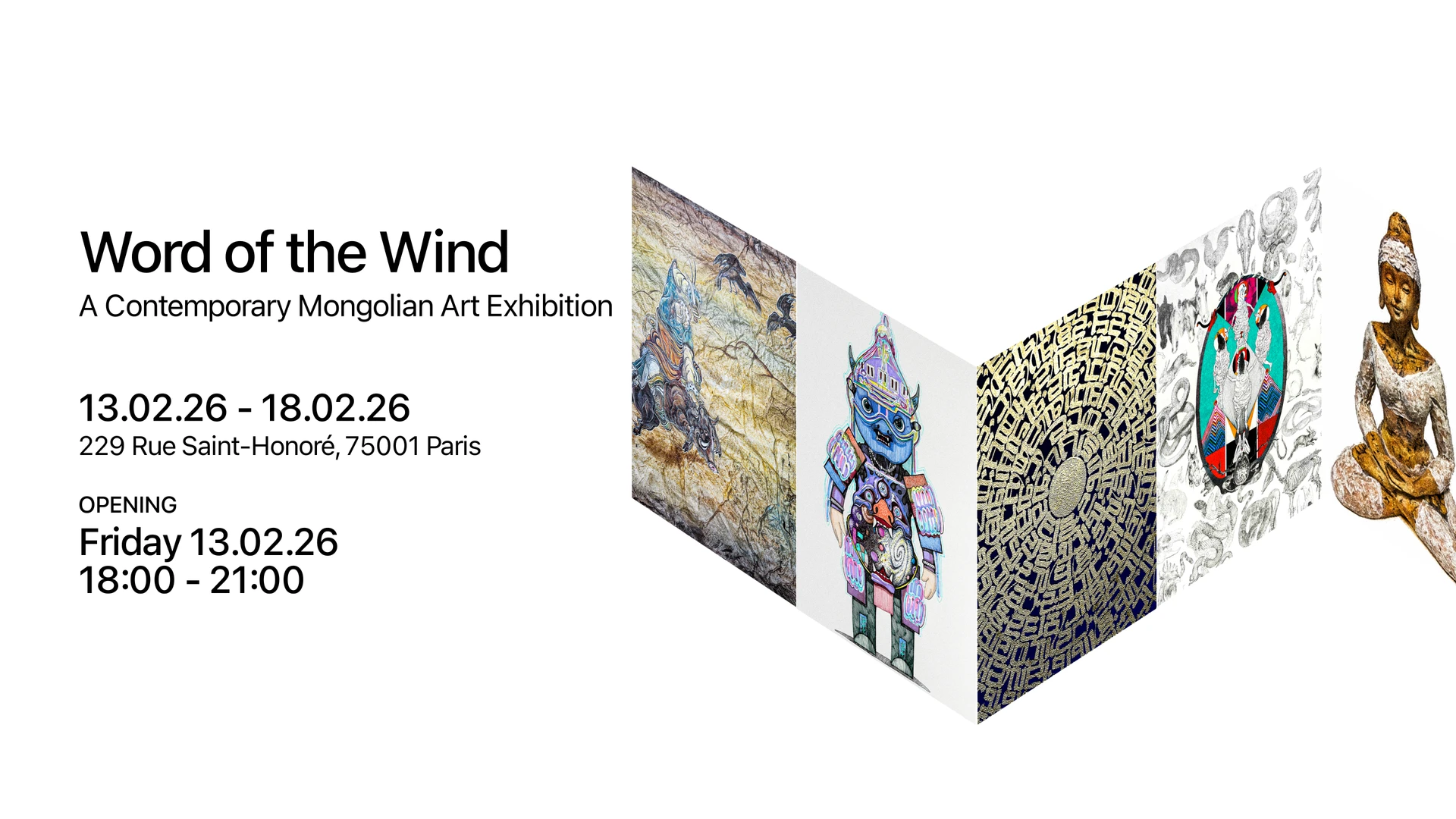 Word of the Wind A Mongolian Contemporary Art Exhibition